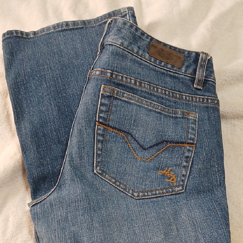 Harley-Davidson Blue Straight-Leg Women’s Jeans